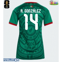 Mexico Armando Gonzalez #14 Hjemmedrakt Dame VM 2026 Kortermet